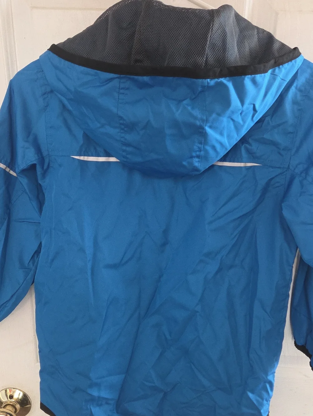 OshKosh B'gosh Boys' Blue Hooded Jacket Sz L